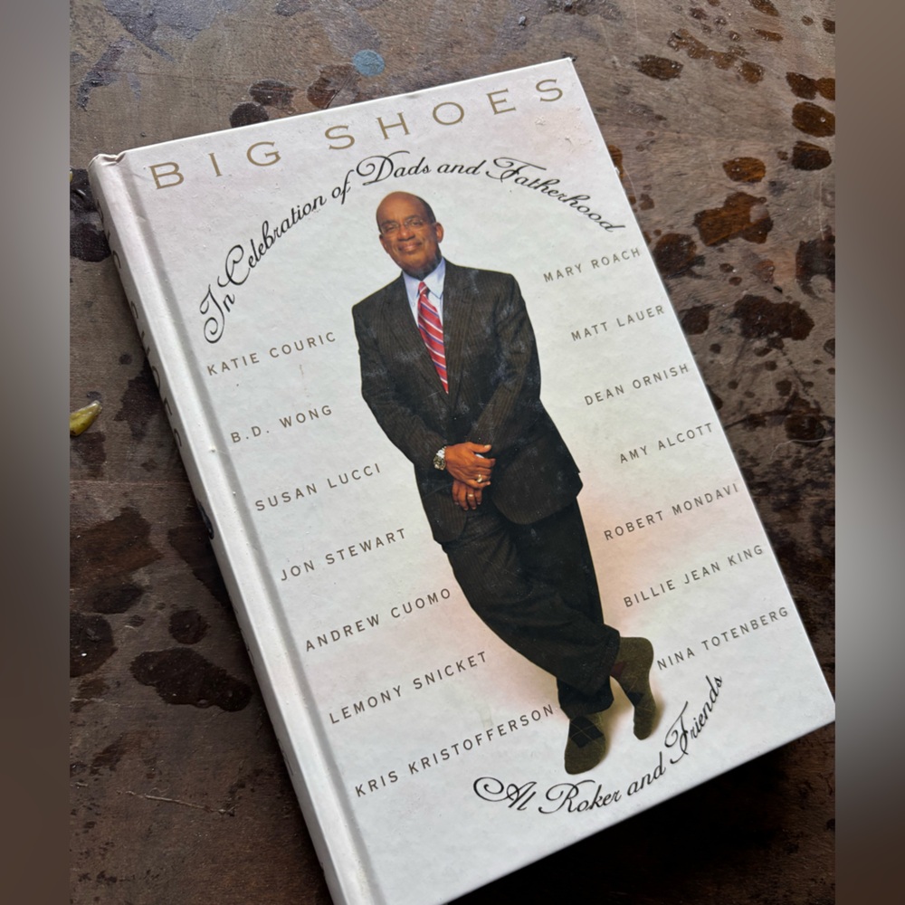 Big Shoes. Hardcover book.